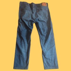 Levi’s 502 Mens 40x30 Tapered Jeans Blue Denim
